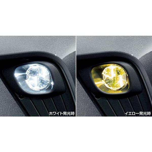 C-HR バイカラーLEDフォグランプ 切替式 トヨタ純正部品 ZYX11 NGX10