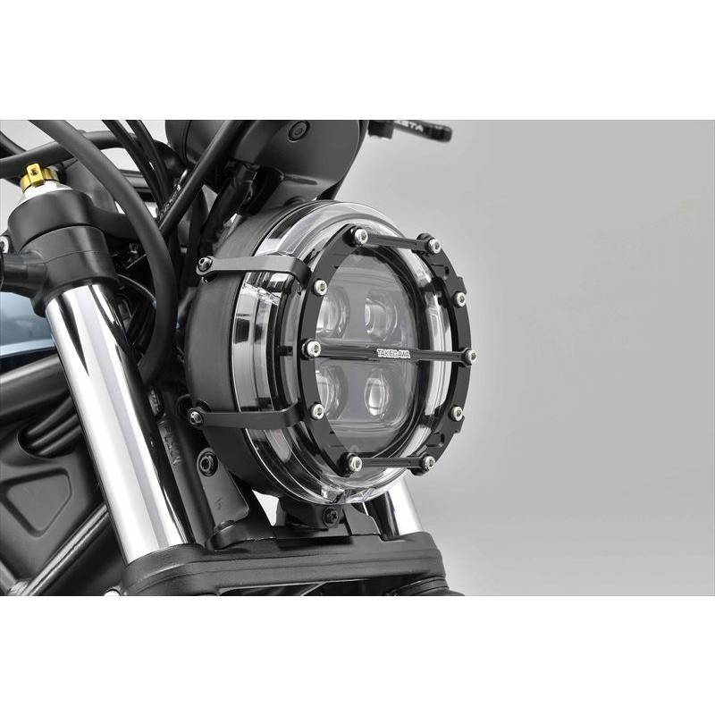 CL250 社外品 SP武川 ヘッドライトガード HONDA_2輪MC57 パーツ