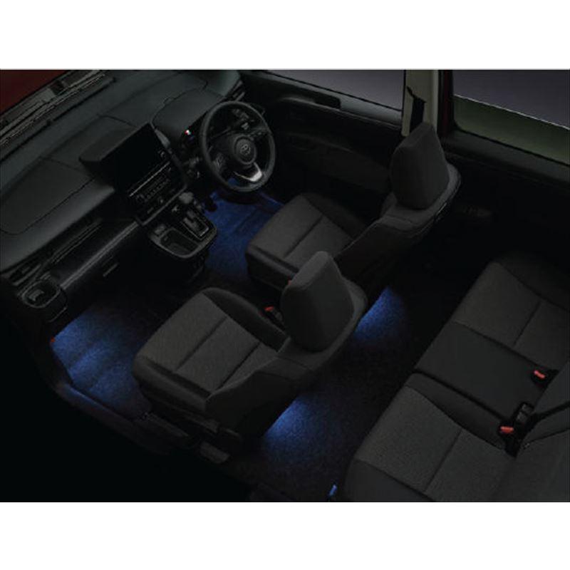 トヨタ純正　フロントドアイルミネーション　08527-58040(ブルー) ランドクルーザー TOYOTA トヨタ 純正 スカッフイルミネーション