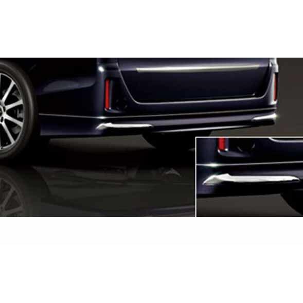 エスクァイア メッキ リヤバンパースポイラー トヨタ純正部品 パーツ