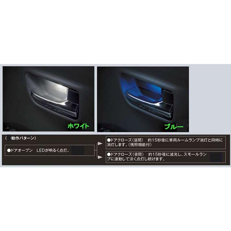タント カスタム インナーハンドルイルミネーション（2個セット