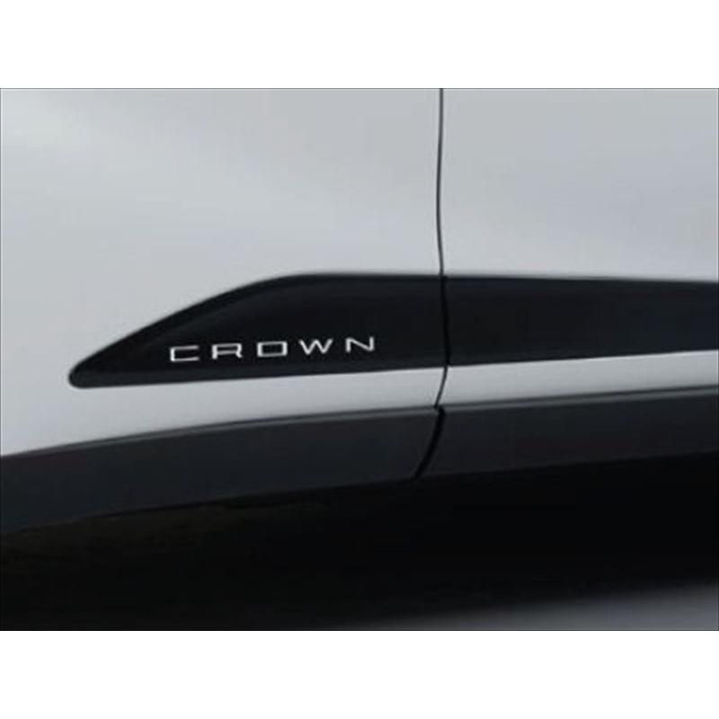 クラウン クロスオーバー サイドエンブレム（CROWN） トヨタ純正