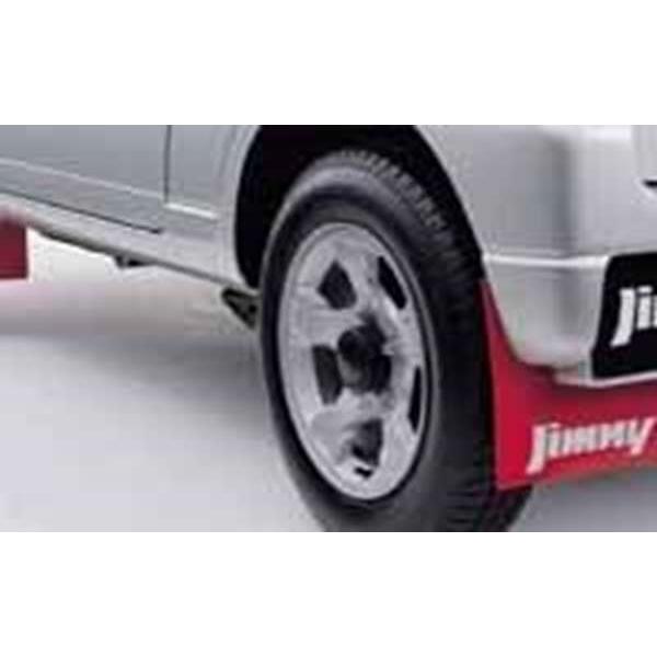 ム*ウ様 ジムニーJB23 マッドフラップ 泥除け　純正オプション 楽天市場】『ジムニー』 純正 JB23W マッドフラップセット 1台分