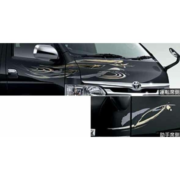 ハイエース ストライプテープ タイプ２ トヨタ純正部品 パーツ オプション Kerl010 スズキモータース Dop Net 通販 Yahoo ショッピング