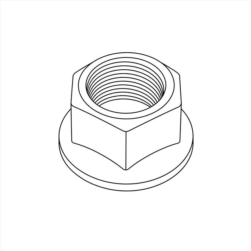 セレナ用 『フロント』ロックナットのみ 40262-2Y000 DAA-GFC27 日産