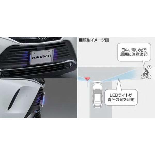 超特価激安 ハリアー Ledサイドライトナンバーフレーム付フロント部分のみ トヨタ純正部品 Axuh80 Axuh85 Mxua80 パーツ オプション 日本産 Atempletonphoto Com