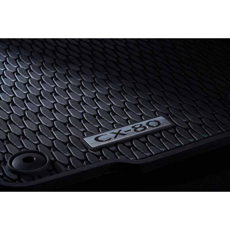 CX-80 オールウェザーマット ※3列目用 マツダ純正部品 KL3P KL3R3P