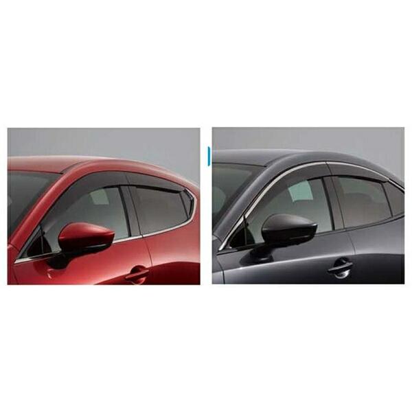 MAZDA3 アクリルバイザー マツダ純正部品 DKEFW DKEAW DKF8W DK8AW