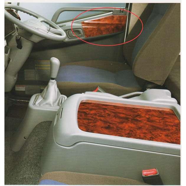 ファイター 木目調パネル ドアトリム部 *セットではありません 赤