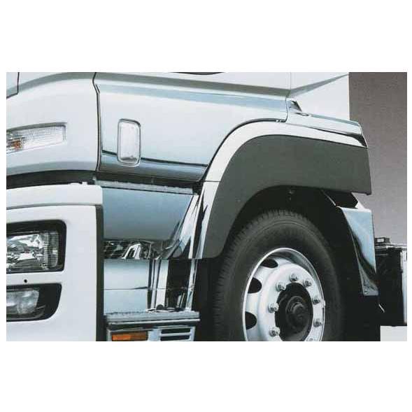 三菱ふそう純正スーパーグレート17年型〜メッキステップウォール・ロア