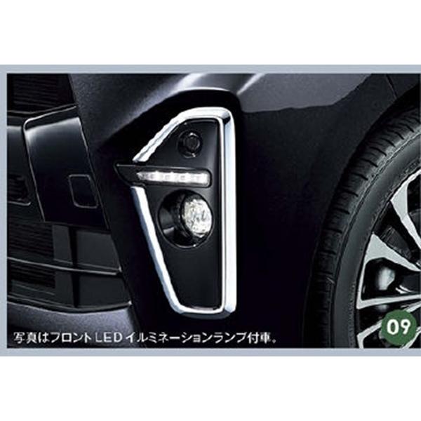 タント LEDフォグランプキット メッキ ダイハツ純正部品 la650s la660s