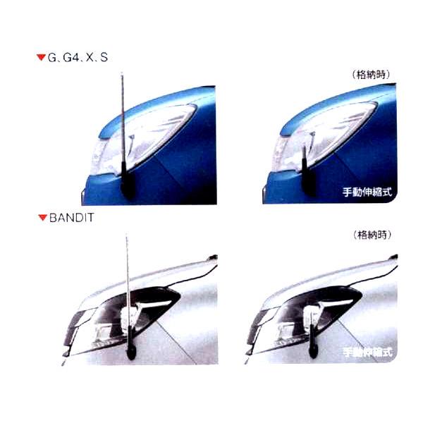 ソリオ コーナーポール 手動伸縮式 スズキ純正部品 Ma15s パーツ オプション Olio091 スズキモータース Dop Net 通販 Yahoo ショッピング