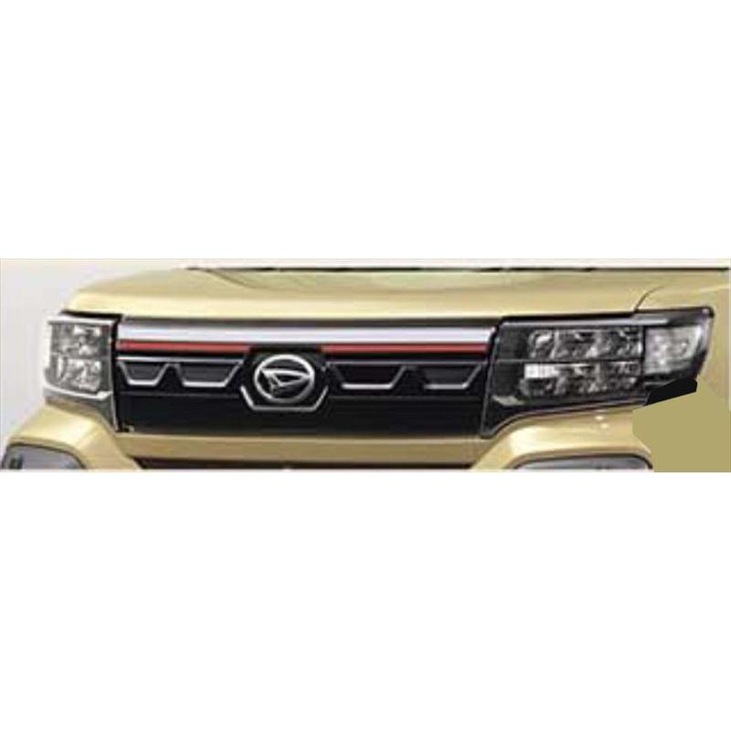 タント ファンクロス フロントグリルストライプ（ホワイト/オレンジ