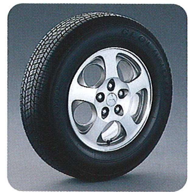 パジェロイオ純正ホイールタイヤセット　Dueler A/T パジェロイオ アルミホイール 三菱純正部品 パーツ オプション