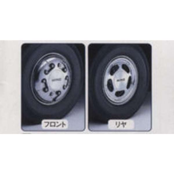 日野自動車　リヤホイールキャップ プロフィア メッキホイールキャップ リヤ駆動軸19.5インチ（1軸分） 8