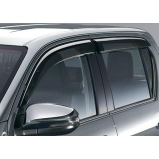 サイドバイザー　ハイラックスgun125 純正　新品未使用 トヨタ純正 ハイラックス GUN125 GR SPORT ドアバイザー