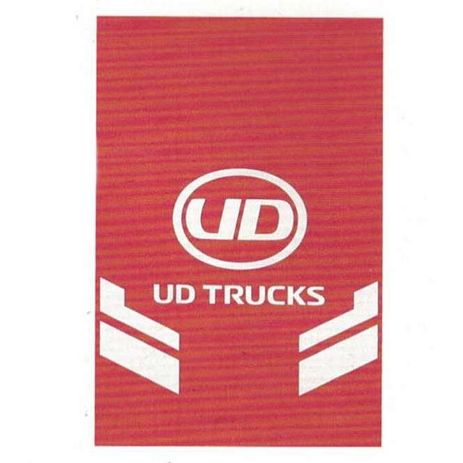 クオン マッドガード 2mm厚 レッド UDトラックス純正部品 GK5AAB