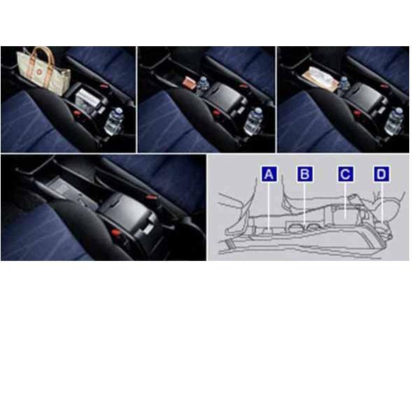ウィッシュ コンソールボックス トヨタ純正部品 パーツ オプション 