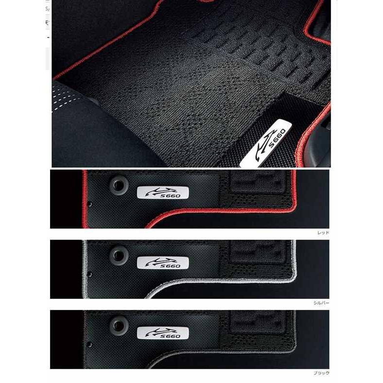 ホンダ純正　S660 マット　黒 S660 フロアカーペットマット プレミアムタイプ ホンダ純正部品 JW5