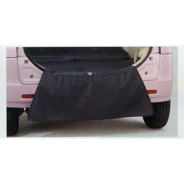 スペーシアカスタム　純正ラゲッジマット(バンパーカバー付) スペーシア ラゲッジマット/バンパーカバー付（後席スライド操作