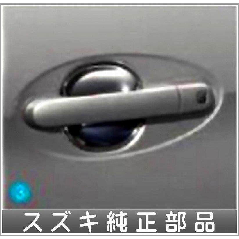 スズキ スペーシアドアハンドルエスカッション １台分 スペーシア ドアハンドルエスカッション(クロームメッキ） 1台分(4枚