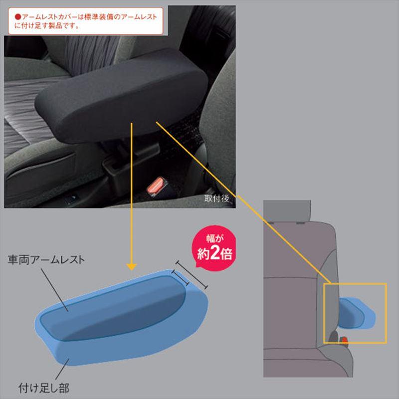 ソリオ アームレストカバー ※運転席用 スズキ純正部品 MAD7S パーツ