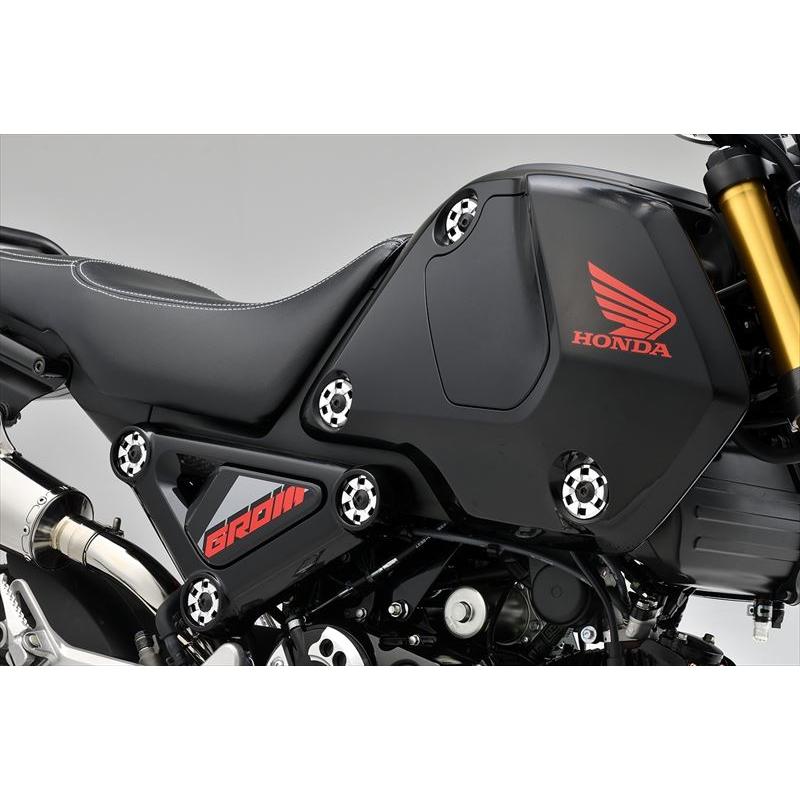 グロム 社外品 SP武川 アルミ削り出しサイドカラー ※6個セット グロム 社外品 SP武川 アルミ削り出しサイドカラー ※6個セット