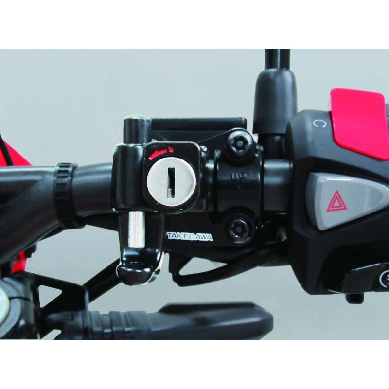 CRF250L 社外品 SP武川 ヘルメットホルダーセット(いじり防止ボルト