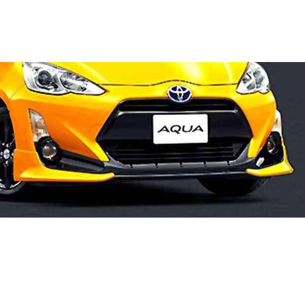 アクア フロントスポイラー 大型 トヨタ純正部品 パーツ オプション