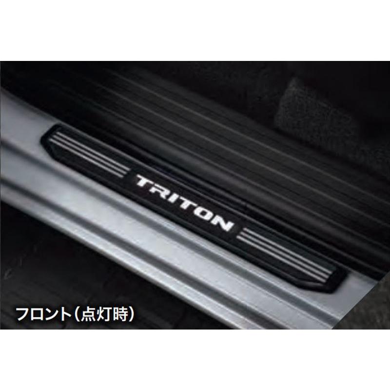 ミツビシ 現行 トライトン スカッフプレート 傷防止 triton