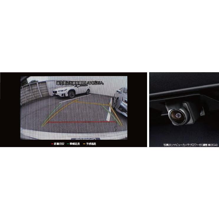 リヤビューカメラ NX403 対応 車載カメラ 12V対応 角型 バックカメラ 広角 防水