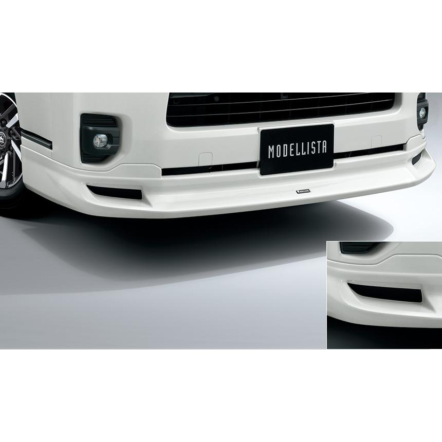 MODELLISTA フロントスポイラー Version1 ※ホワイトパール MODELLISTA フロントスポイラー Version1 ※ホワイトパール
