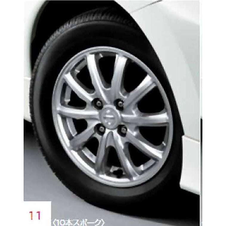 ノート エスティーロアルミホイール(4本1セット） 14インチ車用