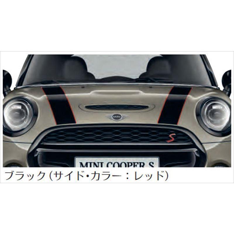 MINI 3ドア MINI 5ドア ボンネット・ストライプ ※左右別売 MINI純正部品 XU15MW パーツ オプション