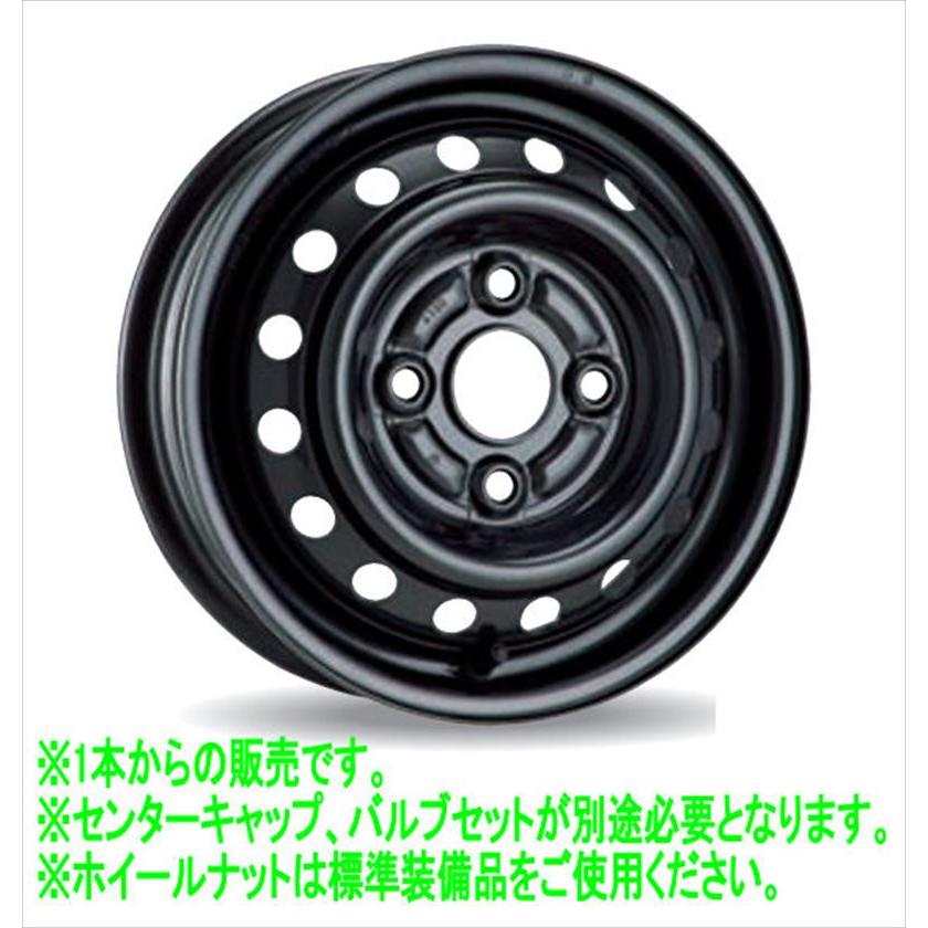 キャリイ スチールホイール ※ブラックメタリック ※1本からの販売