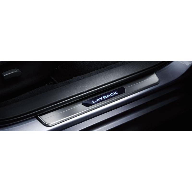 レイバック LEDサイドシルプレート LAYBACK ※フロント・リヤ各左右