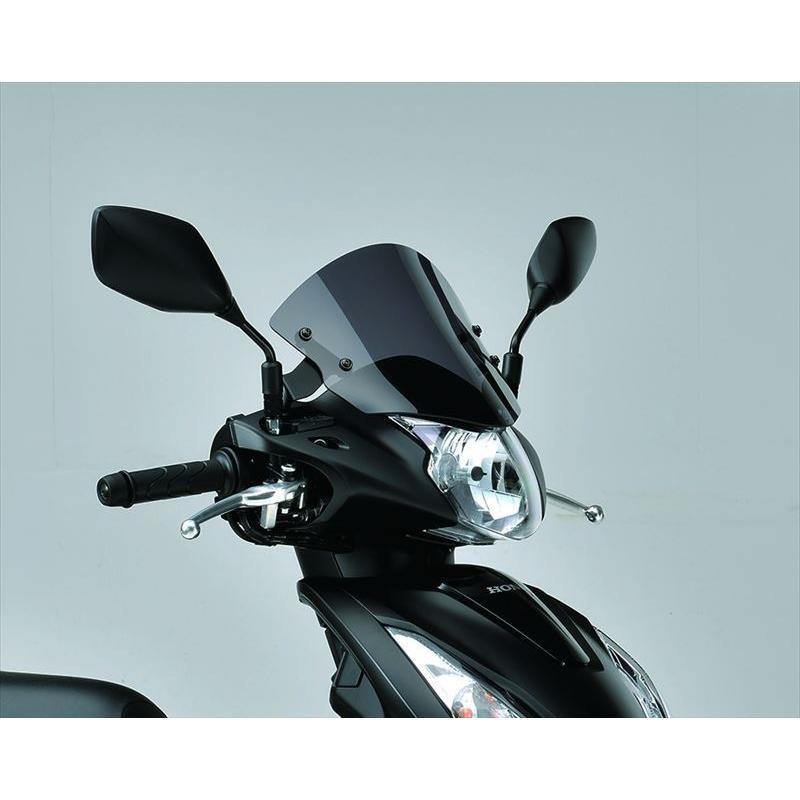 Dio110 社外品 キタコ エアロバイザー ※スモーク HONDA_2輪JK03 パーツ