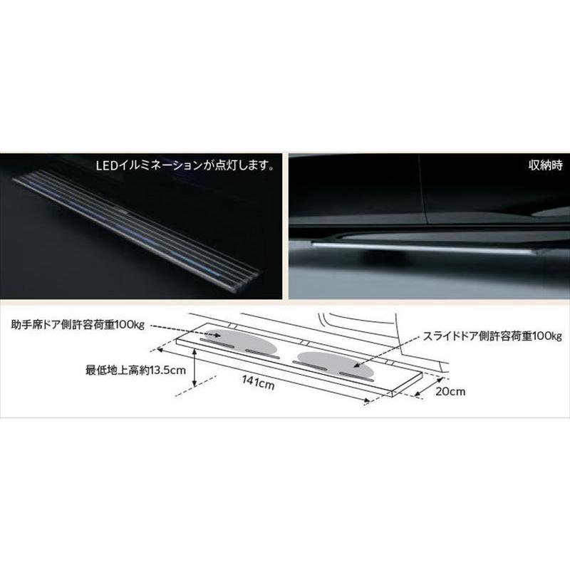 ステップワゴン オートサイドステップ（助手席ドア・左側スライドドア