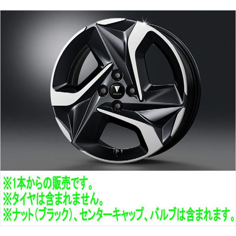 アクア MODELLISTA 17インチ アルミホイール ※ブラック×ポリッシュ ※1