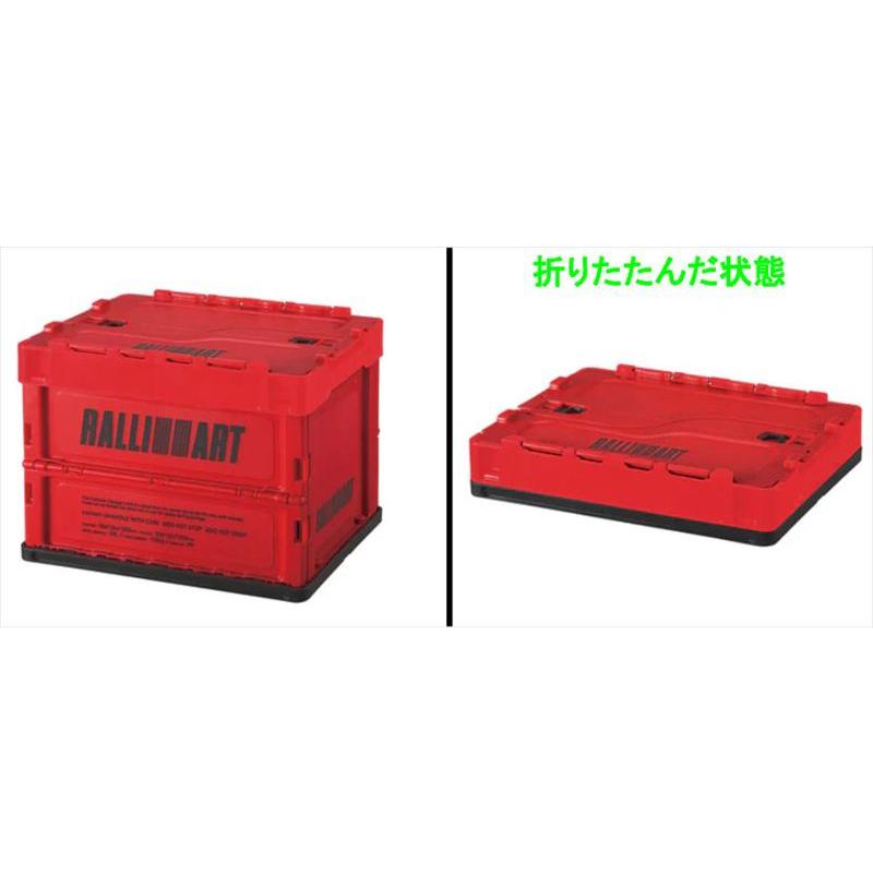 デリカD:5 RALLIART COLLECTION 折りたたみコンテナボックス 三菱純正