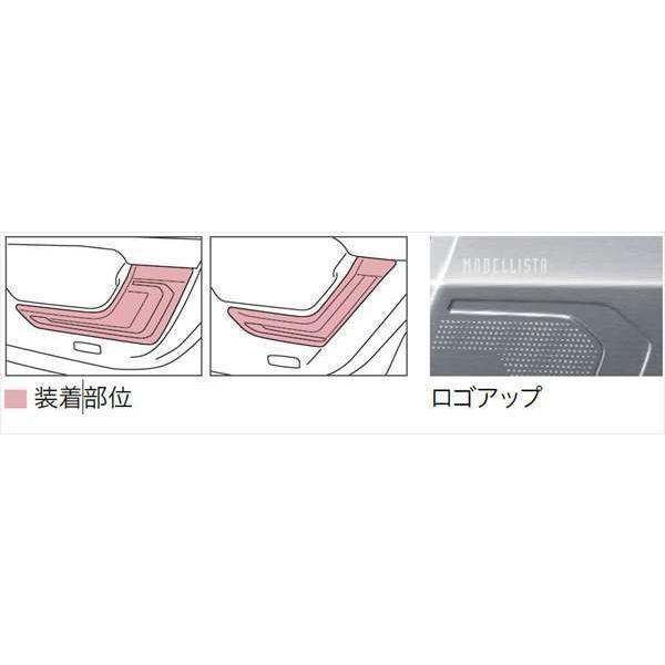 ランドクルーザー300 MODELLISTA メタルガーニッシュキット トヨタ純正