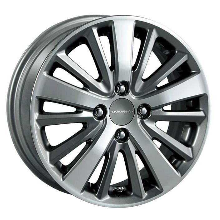 アルミホイル15インチ フィット 15インチ アルミホイール(MS-033 切削／プラウドシルバー塗装