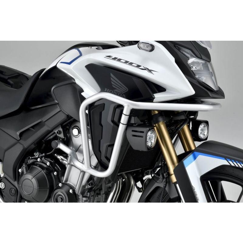 400X フロントサイドパイプ ※シルバー HONDA_2輪純正部品 NC56 パーツ 