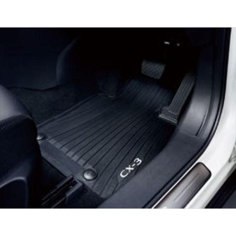 CX-3 オールウェザーマット ※1台分4枚セット マツダ純正部品 DKEFW 