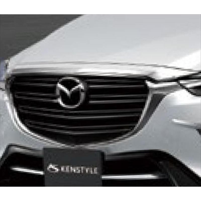 CX-3 KENSTYLE アッパーグリルガーニッシュ（メッキ） マツダ純正部品 