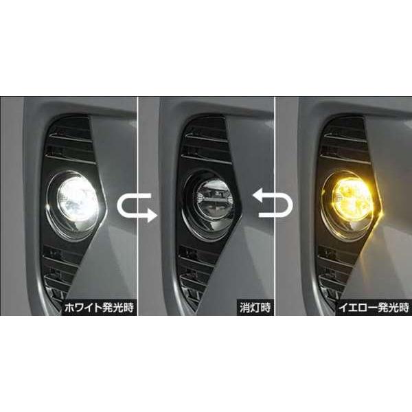 【新品・未使用】RAV4 純正バイカラーLEDフォグランプ RAV4 PHV バイカラーLEDフォグランプ 灯体のみ ※スイッチ別売り トヨタ