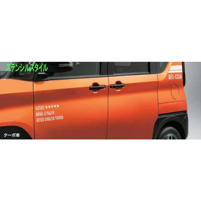 デリカミニ オマージュデカール 三菱純正部品 B34A B35A B37A