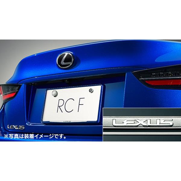 RCF ナンバーフレーム (リヤ・ロゴ入り) &ロックボルト (ロゴ入り