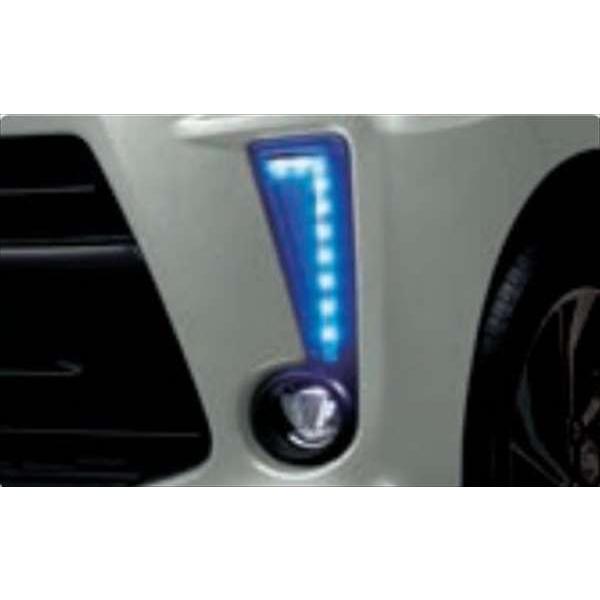 ムーヴ ステラ フロントイルミネーション ブルー デイライト LA150系 ステラ フロントLEDイルミネーションランプ（ブルー） スバル純正部品