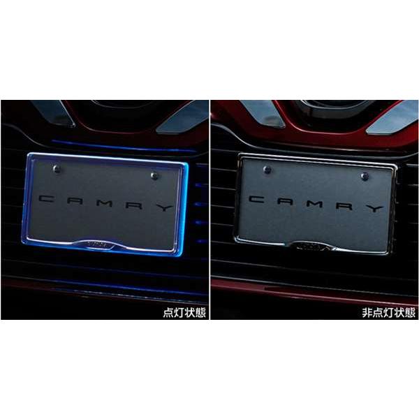 カムリ ナンバーフレームイルミネーション トヨタ純正部品 Axvh70 パーツ オプション Ycoa006 スズキモータース Dop Net 通販 Yahoo ショッピング